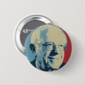Bernie 2016 button (Vorne & Hinten)