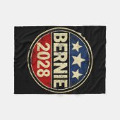 Bernie 2028 Sanders war ein Widerstand gegen die D Fleecedecke (Vorderseite (Horizontal))