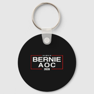 Bernie Aoc 2028 Bernie Sanders Alexandria Cortez Schlüsselanhänger