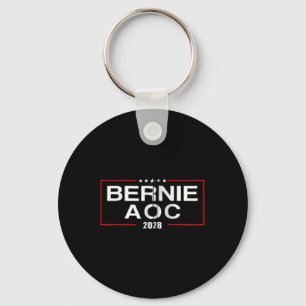 Bernie Aoc 2028 Bernie Sanders Alexandria Cortez Schlüsselanhänger