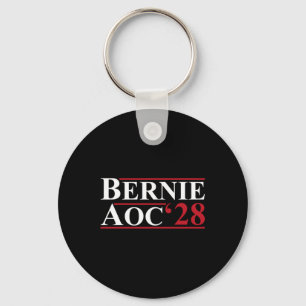 Bernie Aoc 2028 Bernie Sanders Alexandria Cortez Schlüsselanhänger