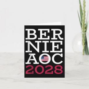 Bernie Aoc Kampagne 2028 - Kampf gegen Oligarchie Karte