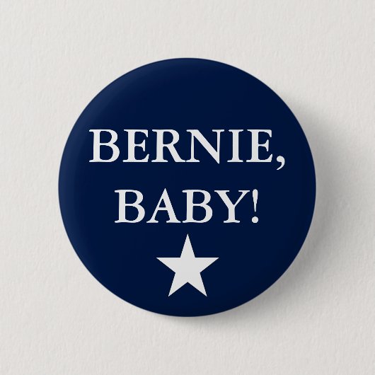 Bernie, Baby! Button (Vorderseite)