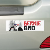 Bernie Bro - Bernie-Sandpapierschleifmaschinen - Autoaufkleber (Auf Auto)