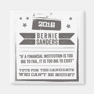 Bernie: Der Kandidat kann nicht gekauft werden Magnet