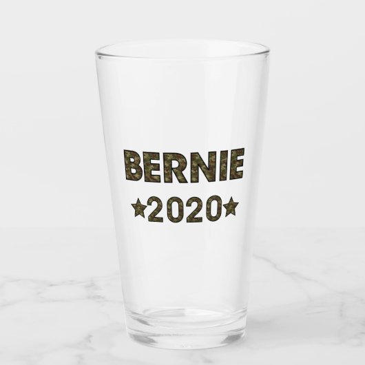 Bernie Election 2020 Glas (Vorderseite)