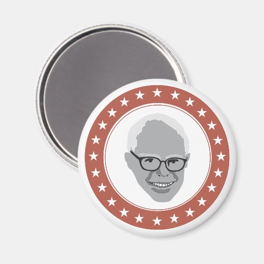 Bernie 'Feel the Bern' Sanders Magnet (Vorderseite/Rückseite)