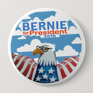 Bernie für Präsidenten 2016 Button