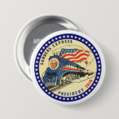 Bernie für Präsidenten 2016 Button (Vorne & Hinten)