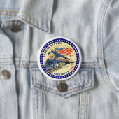 Bernie für Präsidenten 2016 Button (Beispiel)