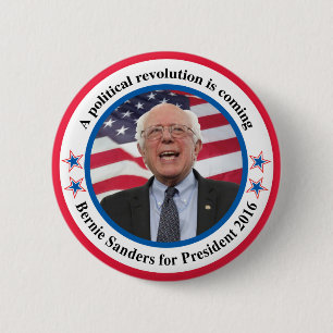 Bernie für Präsidenten Button