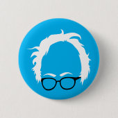 Bernie-Haar-Knopf Button (Vorderseite)