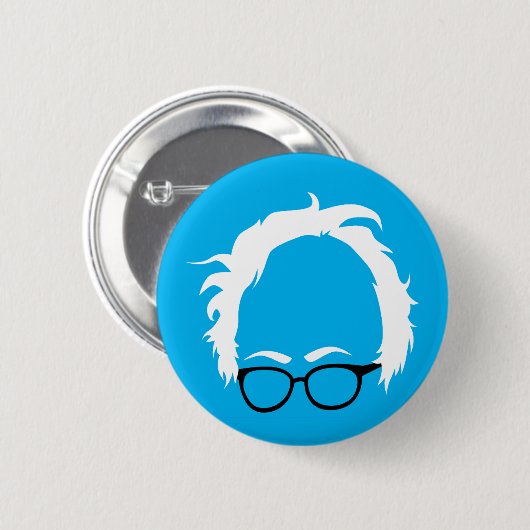 Bernie-Haar-Knopf Button (Vorne & Hinten)