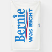 Bernie hatte recht banner (Vertikal)