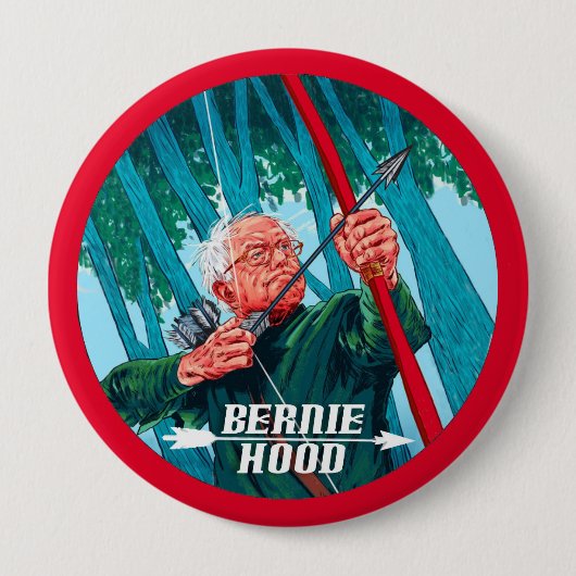 Bernie-Haube 2016 Button (Vorderseite)