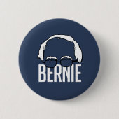 Bernie-Kopf 2016 Button (Vorderseite)