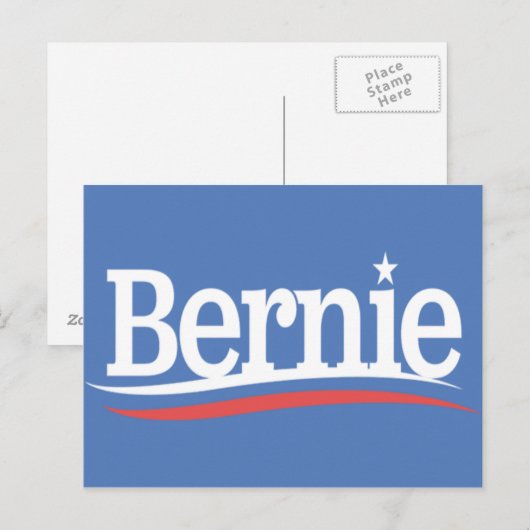 Bernie Logo Postkarte (Vorne/Hinten)