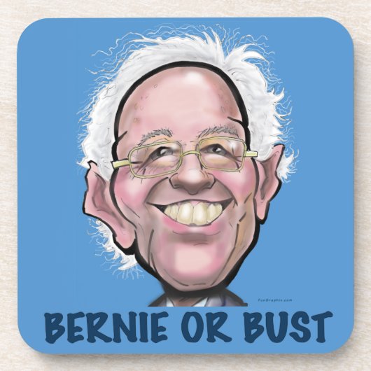 BERNIE ODER BUST UNTERSETZER (Vorderseite)