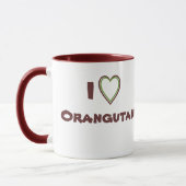 Bernie Orangutan Tasse (Links)