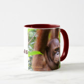 Bernie Orangutan Tasse (VorderseiteRechts)