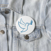 Bernie Peace Bird Button (Beispiel)