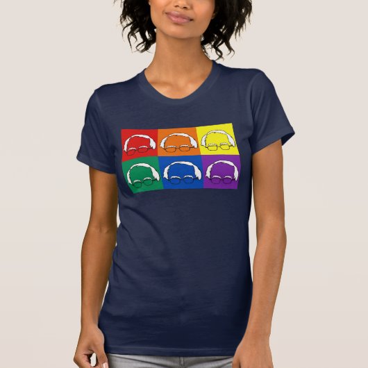 Bernie Pride Colors - LGBT - T-Shirt (Vorderseite)