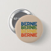 Bernie Sander 2020 Retro Bernie 2020 Button (Vorne & Hinten)