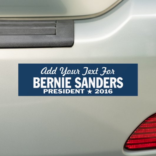 Bernie Sanders 2016 Autoaufkleber (Auf Auto)