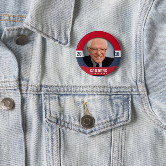 BERNIE SANDERS 2016 BUTTON (Beispiel)