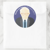 Bernie Sanders 2016 für Präsidialaufkleber Runder Aufkleber (Tasche)
