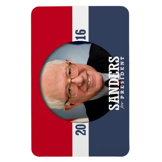BERNIE SANDERS 2016 MAGNET (Vertikal)