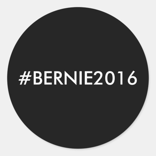 Bernie Sanders 2016 Promo Stickers (Vorderseite)