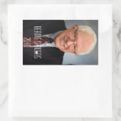 Bernie Sanders 2016 Rechteckiger Aufkleber (Tasche)