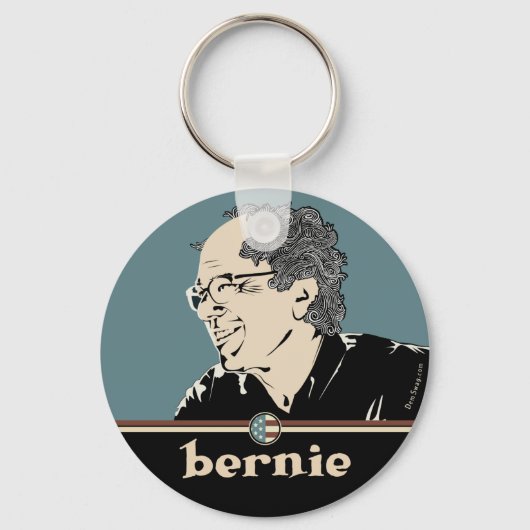 Bernie Sanders 2016 Schlüsselanhänger (Vorderseite)