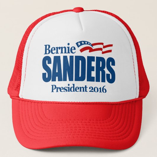 Bernie Sanders 2016 Truckerkappe (Vorderseite)
