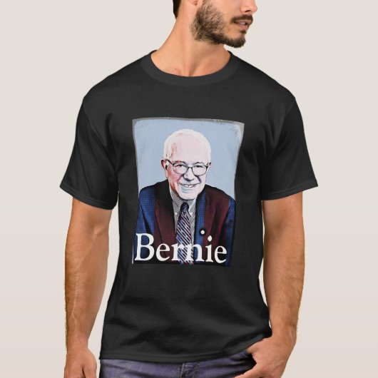 Bernie Sanders 2020 Präsidentschaftswahl T-Shirt (Vorderseite)