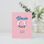 Bernie Sanders 2020 Protest Postkarte (Stehend Vorderseite)