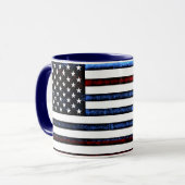 Bernie Sanders American Flag Politischer Kaffee Ta Tasse (Vorderseite Links)