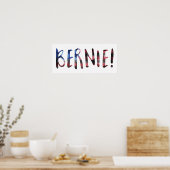 bernie sanders bokeh poster (Küche)
