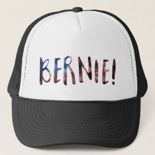 bernie sanders bokeh truckerkappe