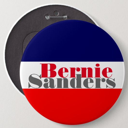 Bernie Sanders Button (Vorne & Hinten)