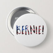 Bernie Sanders Button (Vorne & Hinten)