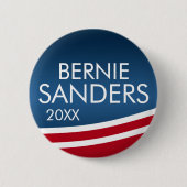 Bernie Sanders - CAN - Jahreswechsel 2024 Button (Vorderseite)