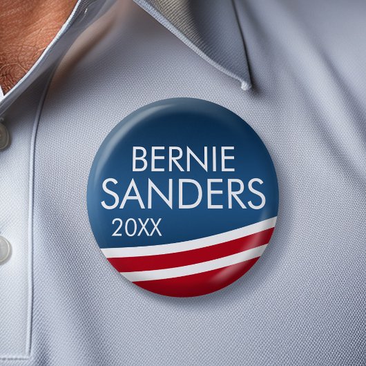 Bernie Sanders - CAN - Jahreswechsel 2024 Button