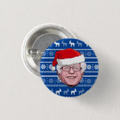 BERNIE SANDERS Chanukka Button (Vorne & Hinten)