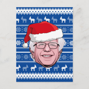BERNIE SANDERS Chanukka Postkarte