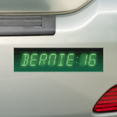 Bernie Sanders Digital Readout Autoaufkleber (Auf Auto)