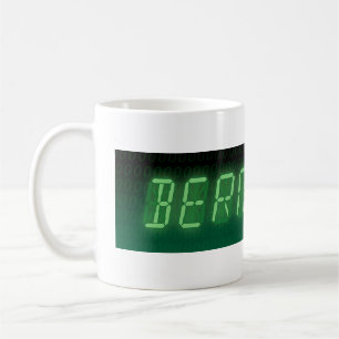 Bernie Sanders Digital Readout Kaffeetasse