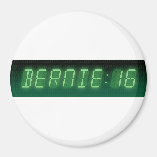 Bernie Sanders Digital Readout Magnet (Vorne)