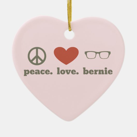 Bernie Sanders Election Swag Keramik Ornament (Vorne)